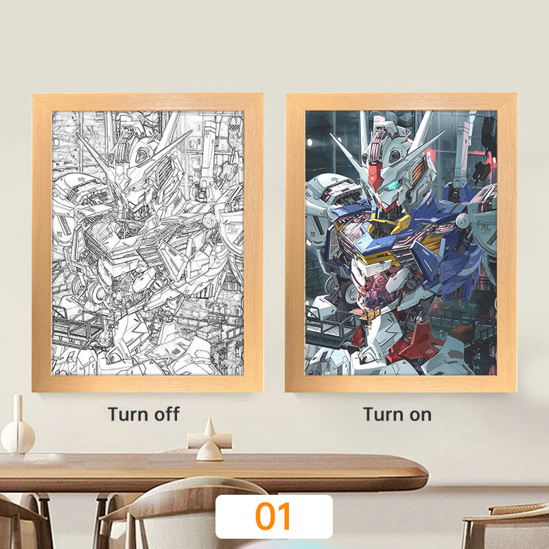 Rengoku Moon LED Anime Lamp