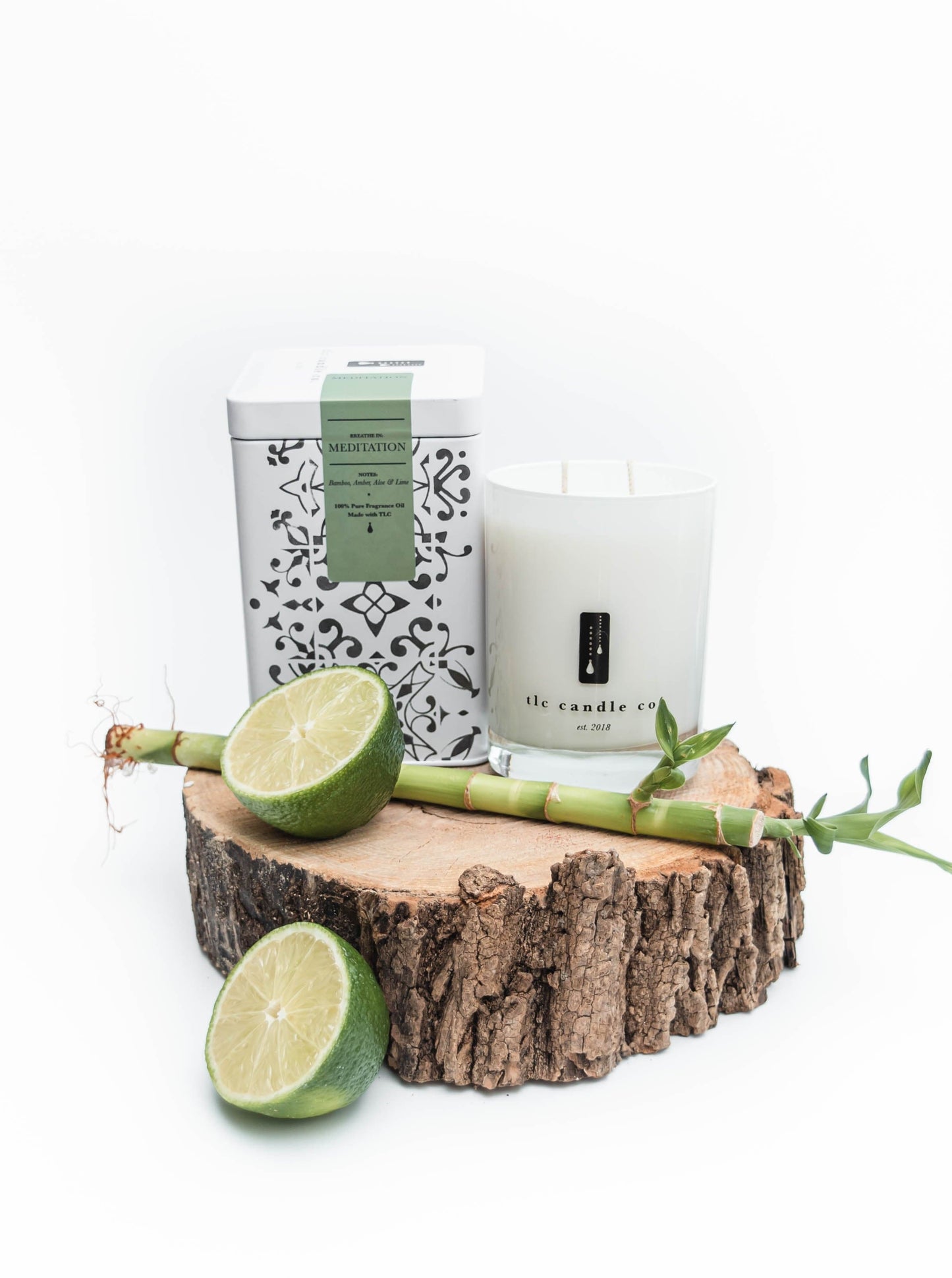 Bamboo, Amber and Aloe Soy Candle