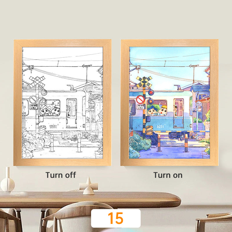 Rengoku Moon LED Anime Lamp