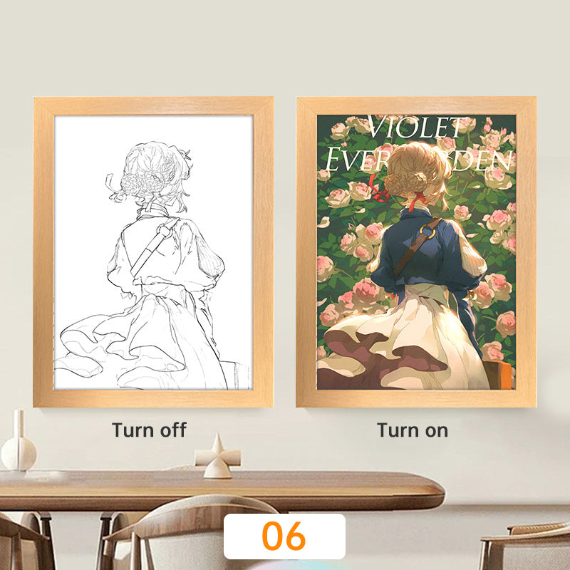 Rengoku Moon LED Anime Lamp