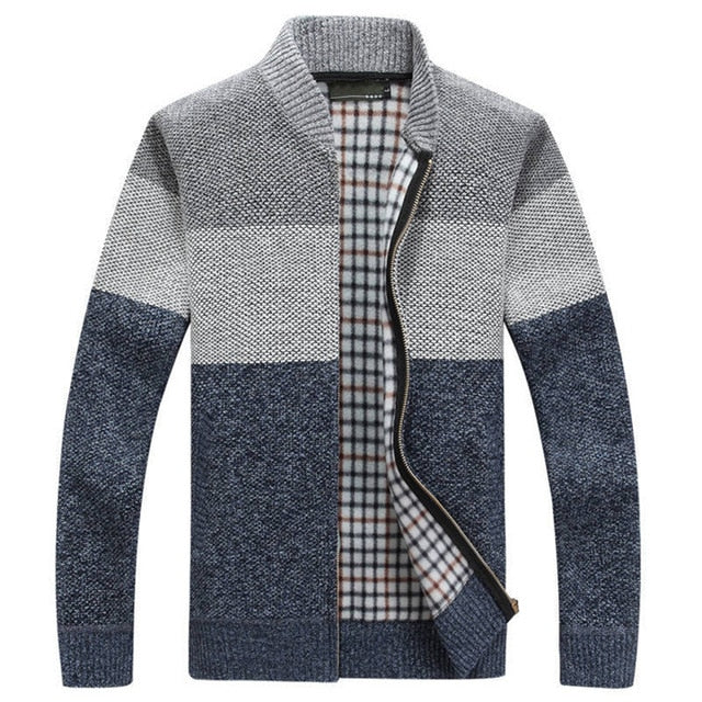 Winter Men's Thick Cardigan Coat