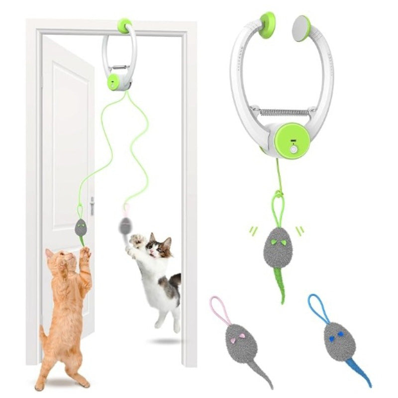 Door-Hanging Interactive Electric Cat Toy