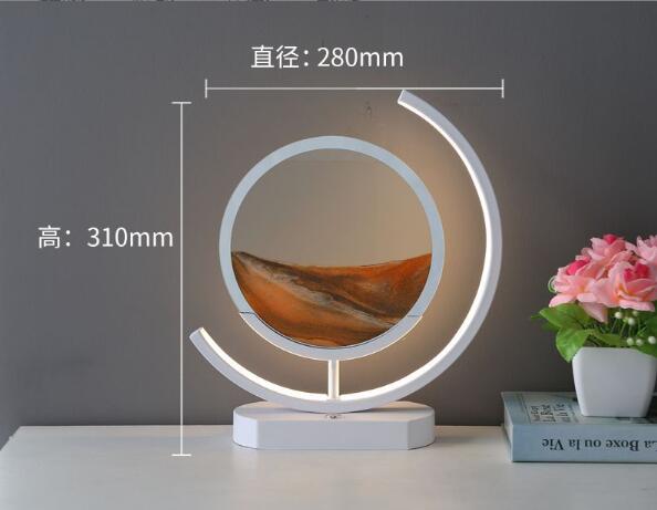 3D LED Sand Art Desk Lamp