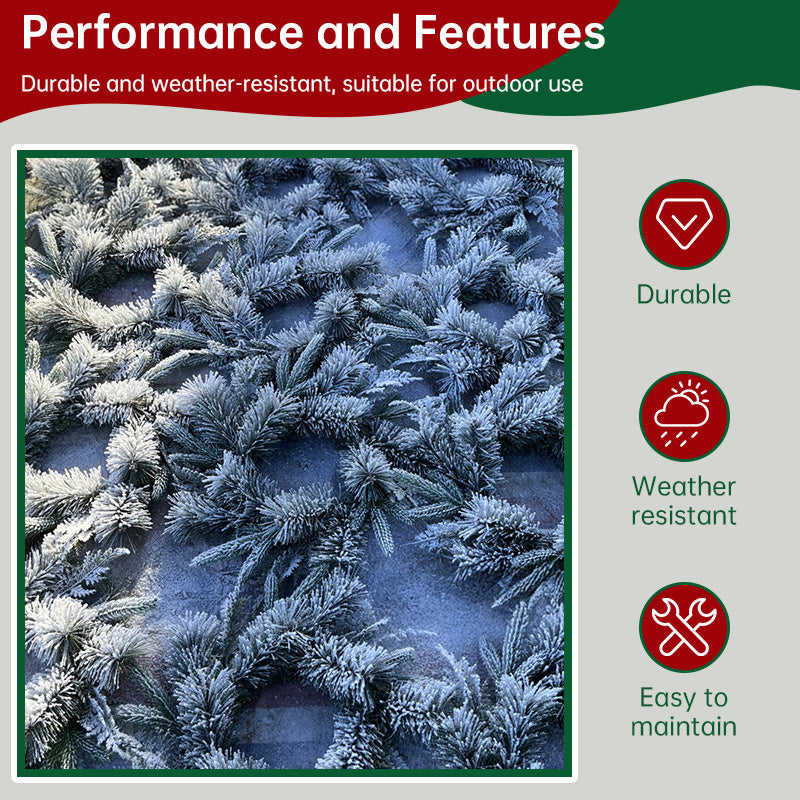 Artificial Vine Hanging Christmas Wreath