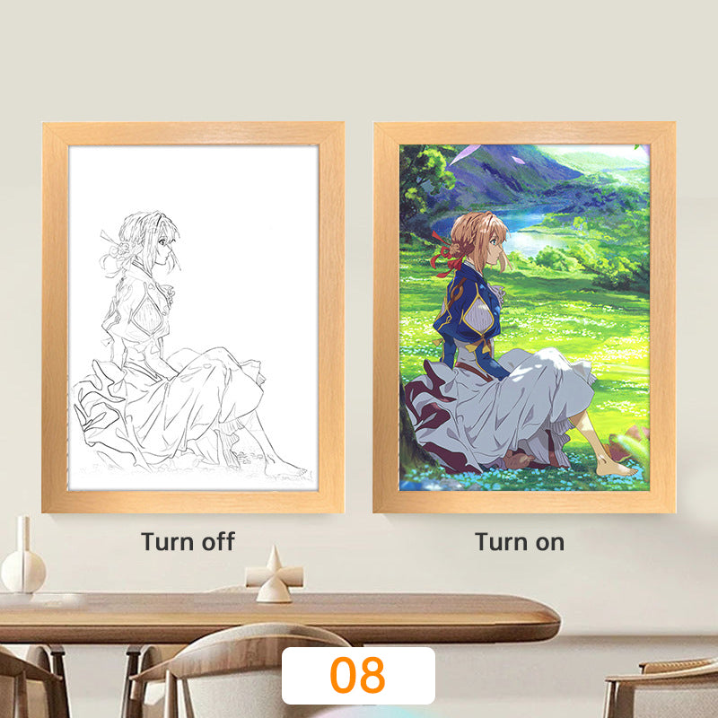 Rengoku Moon LED Anime Lamp