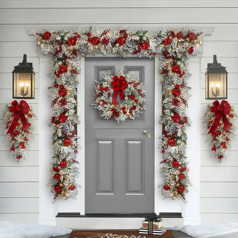 Artificial Vine Hanging Christmas Wreath