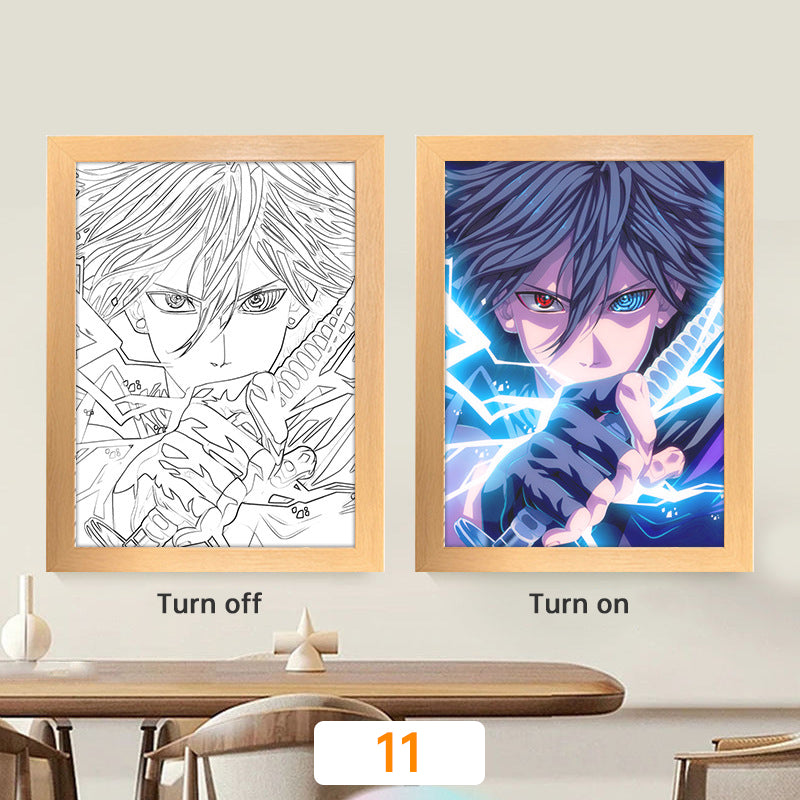 Rengoku Moon LED Anime Lamp