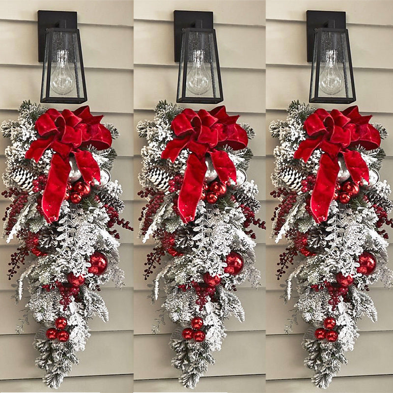 Artificial Vine Hanging Christmas Wreath