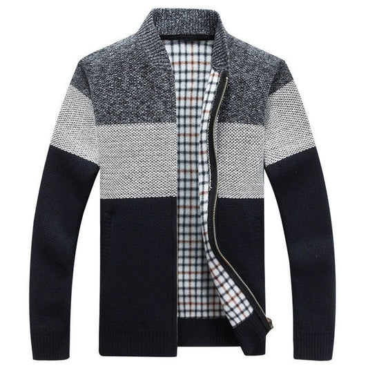 Winter Men's Thick Cardigan Coat