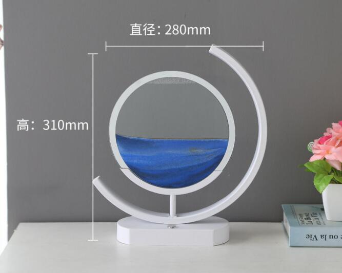 3D LED Sand Art Desk Lamp