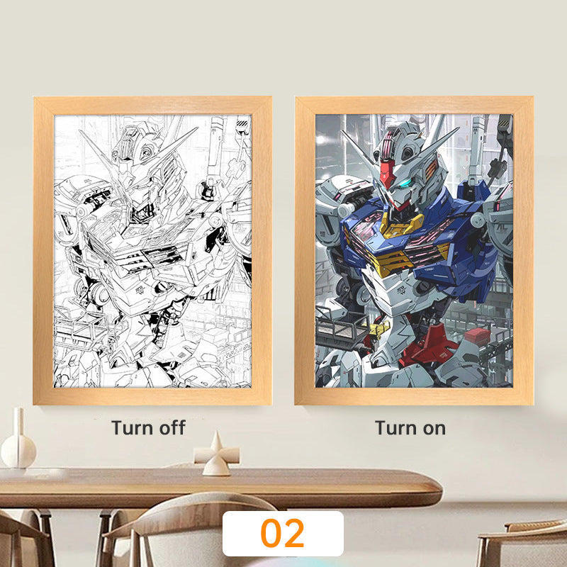 Rengoku Moon LED Anime Lamp