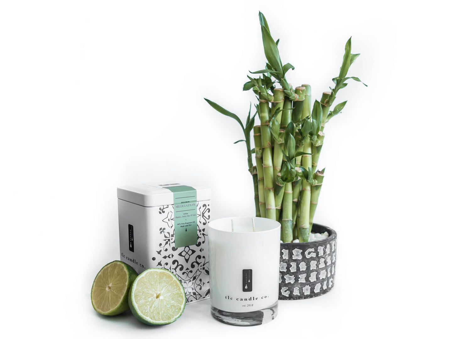 Bamboo, Amber and Aloe Soy Candle