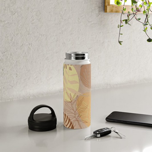 Orange Terracotta Water Bottle